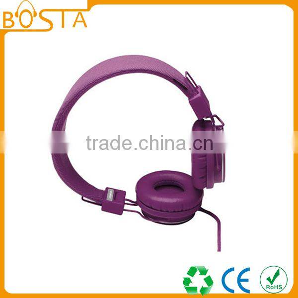 Best selling China wholesale bulk order fancy funny colourful headphone 2016