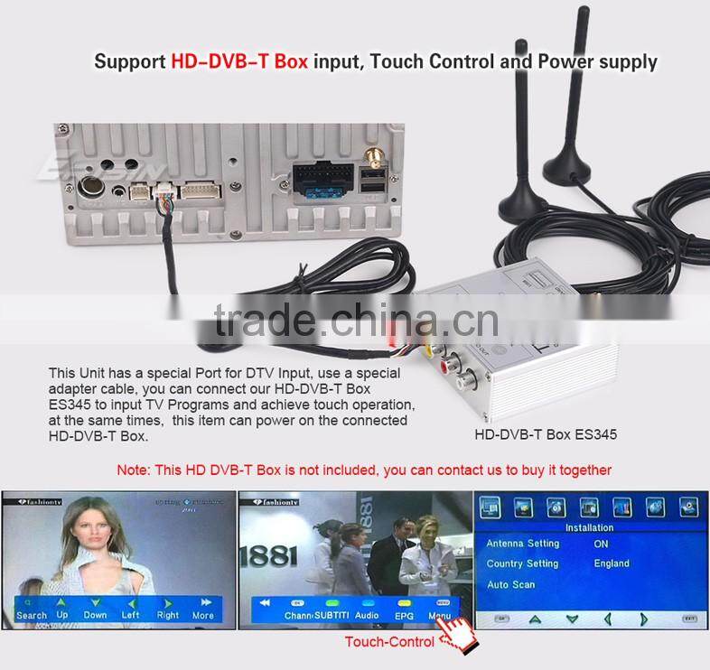 Erisin ES6005M 6.95" Touch Screen 2 Din Car DVD GPS Player