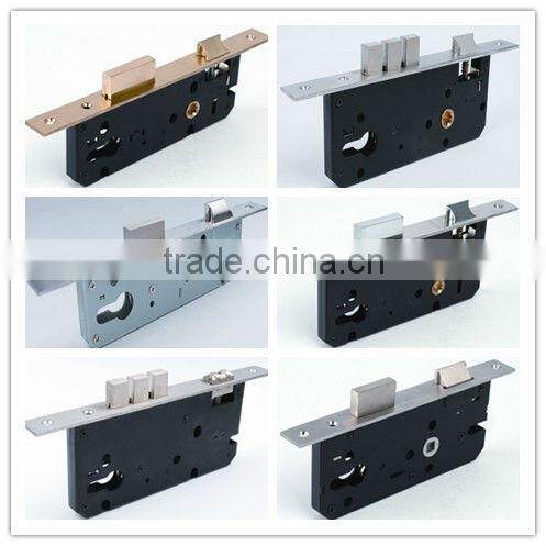 85604B2T:High Security 4 bolts 2 turns metal door lock body