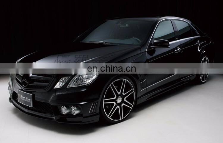 09~13y FRP material W- style W212 body kits for MB E-CLASS w212 car bodykit parts with front bumper rear bumper side skirts