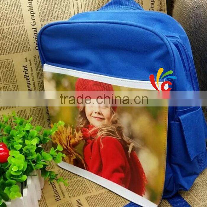 Colorking New Coming Sublimation Blank Printing Kid School Bag