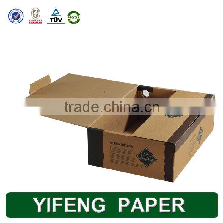 Small gold luxury gift box, corrugated paper box, luxury paper box