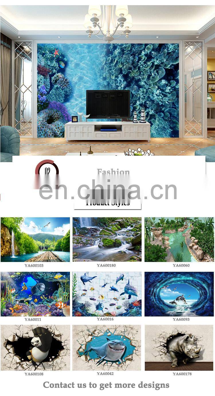 TV background 3d tiles customized shape in any size