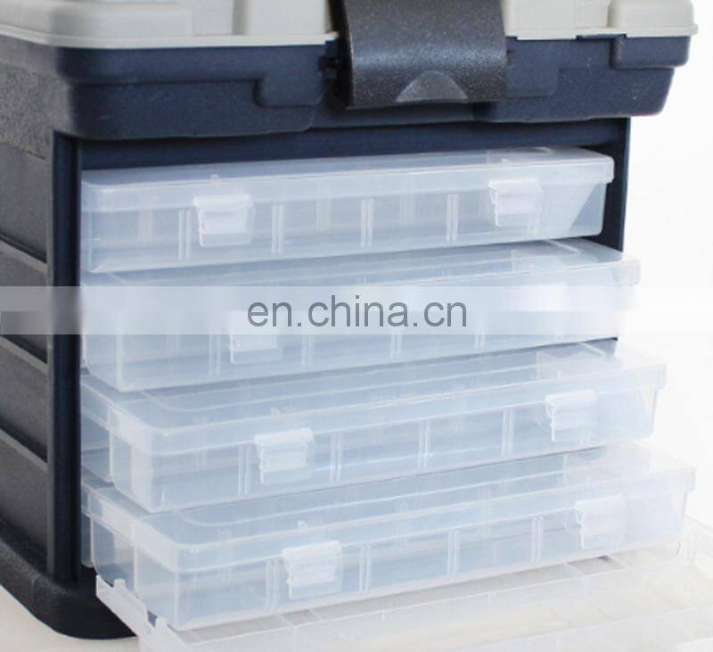 27*17*26cm Waterproof ABS Fishing Tackle Seat Fishing Accessories Swivels Hook Lure Bait Storage Fishing Tackle Box