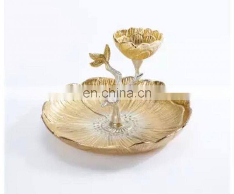 aluminium raw cast gold colour bowl