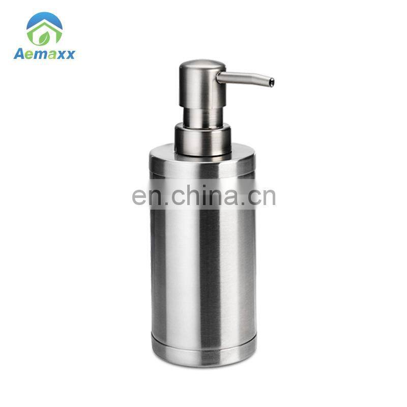 Stainless steel bath accessories set with Tooth brush holder