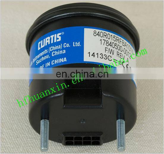 Curtis instrument 840 circular battery indicator meter