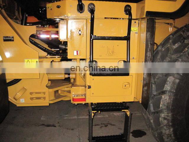 Original 966H wheel loader to the ship, caterpillar 966H loading service on Shanghai port