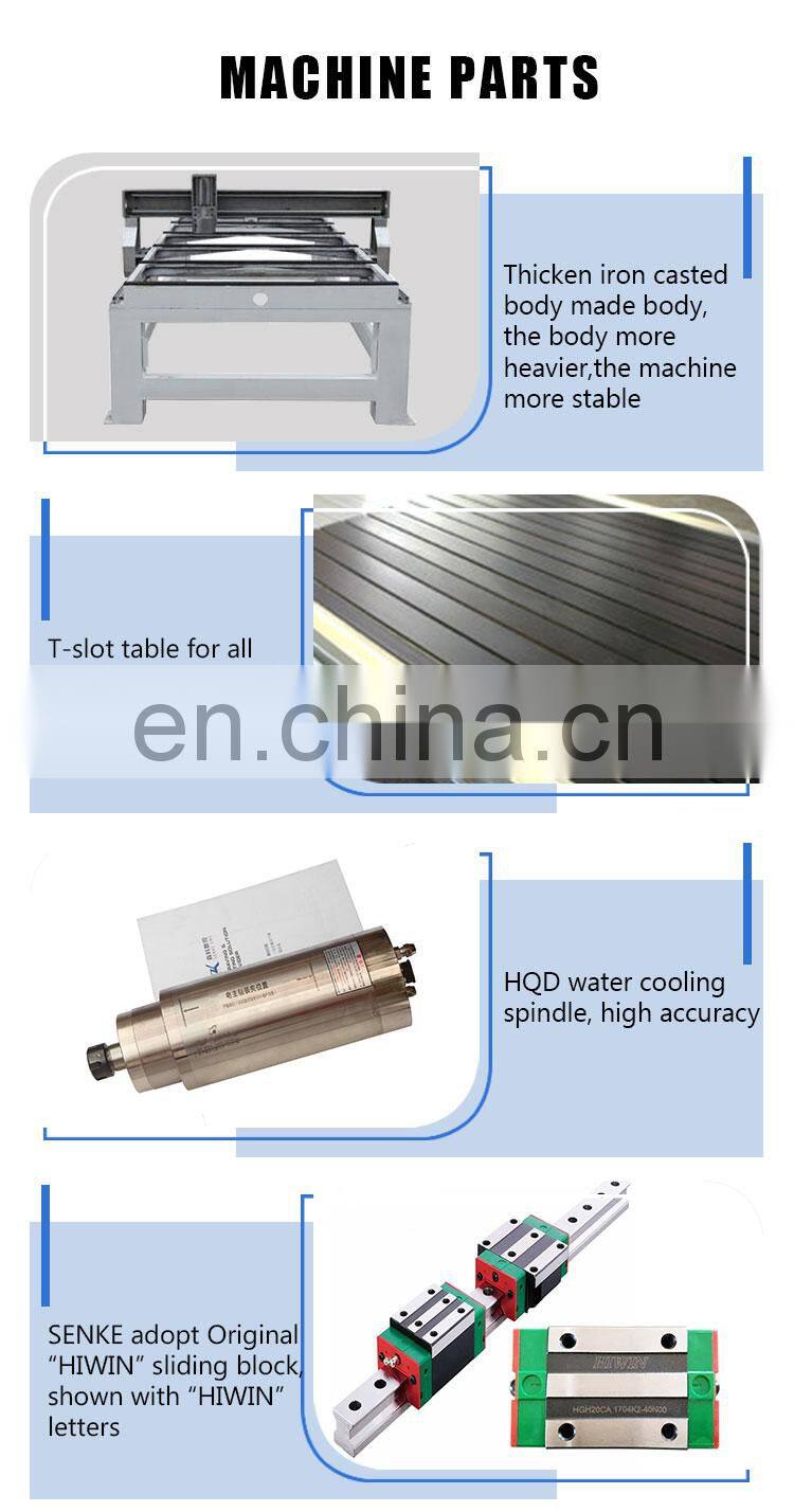 SENKE New Condition MINI CNC Cutter For Advertising Mould Carving Milling Machine