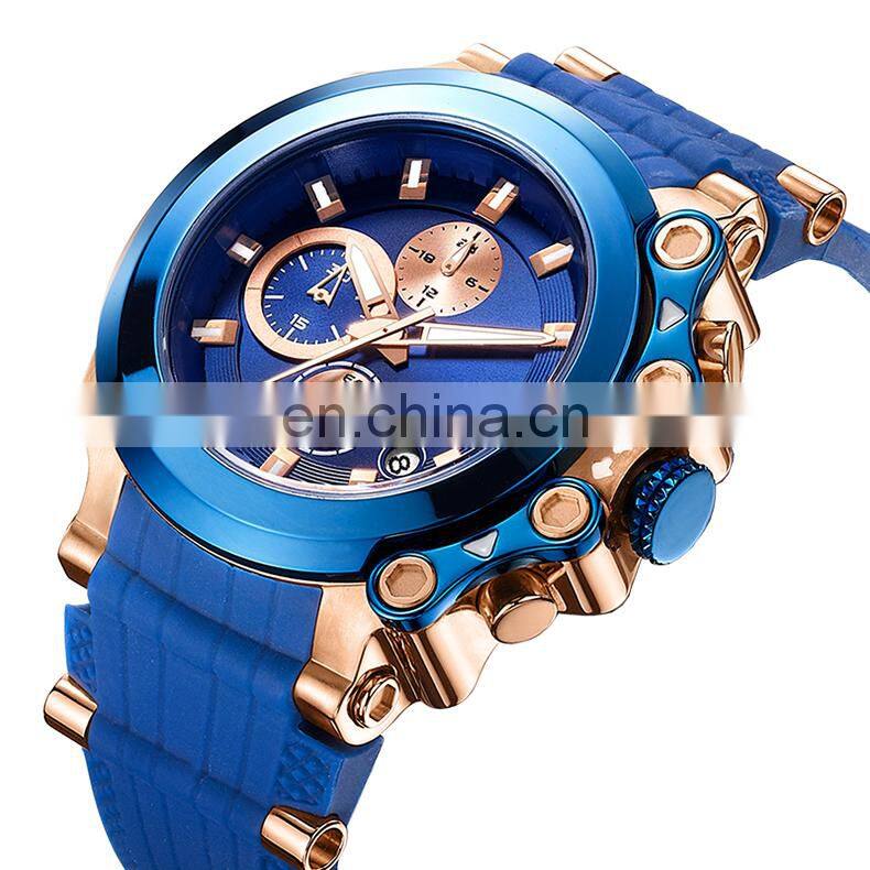 High quality water resistant luxury mens wrist watches