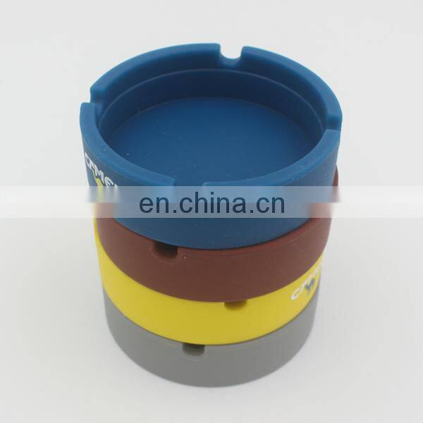 Custom Car Pocket Cigar Ashtray Bucket Cheap Silicone Smokeless Round