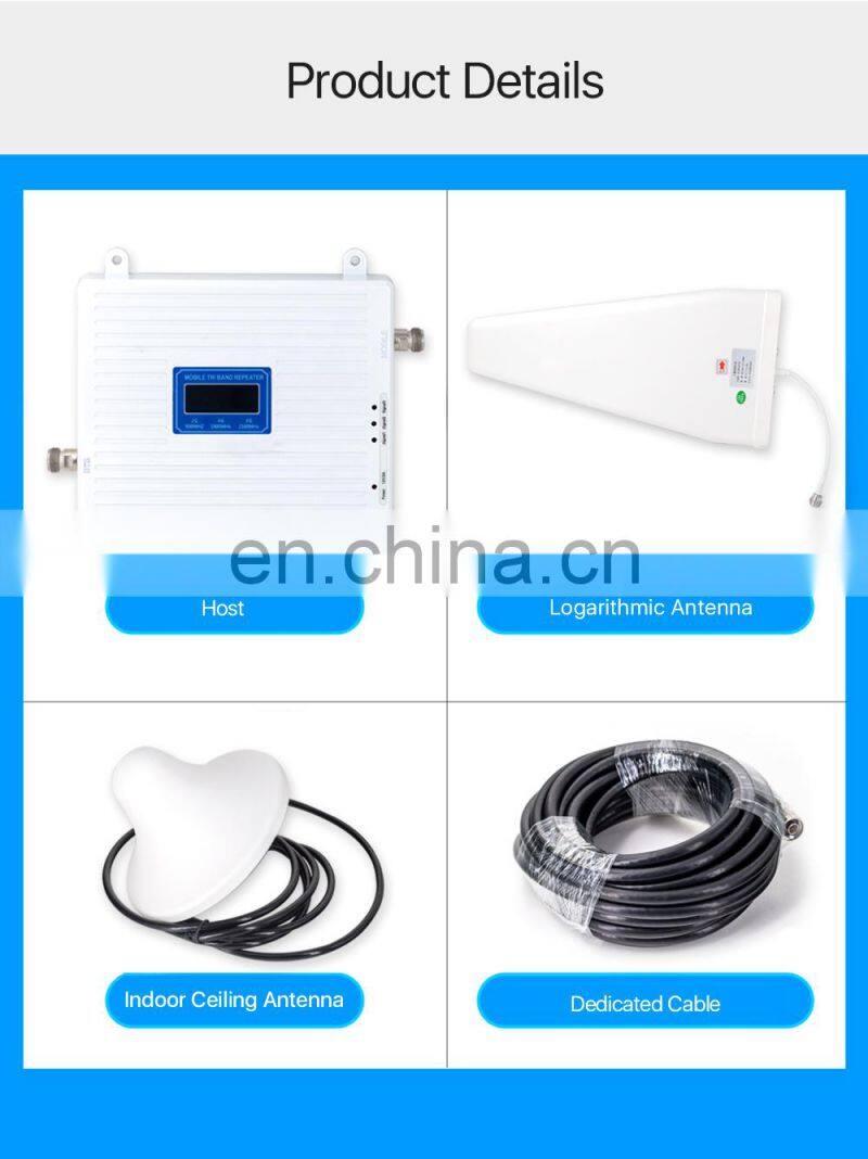 ALLINGE DRD2129 New Smart 2G 3G Mobile Booster 900/1800/2100mhz Cellular Signal Amplifier Repeater