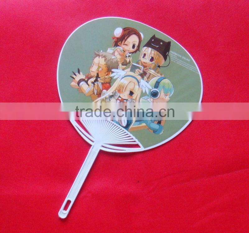 Wedding cardboard fan, advertisment paper fan with Cardboard Hand Fans