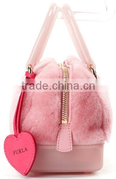 sweet pink handbag brand name fashion handbag