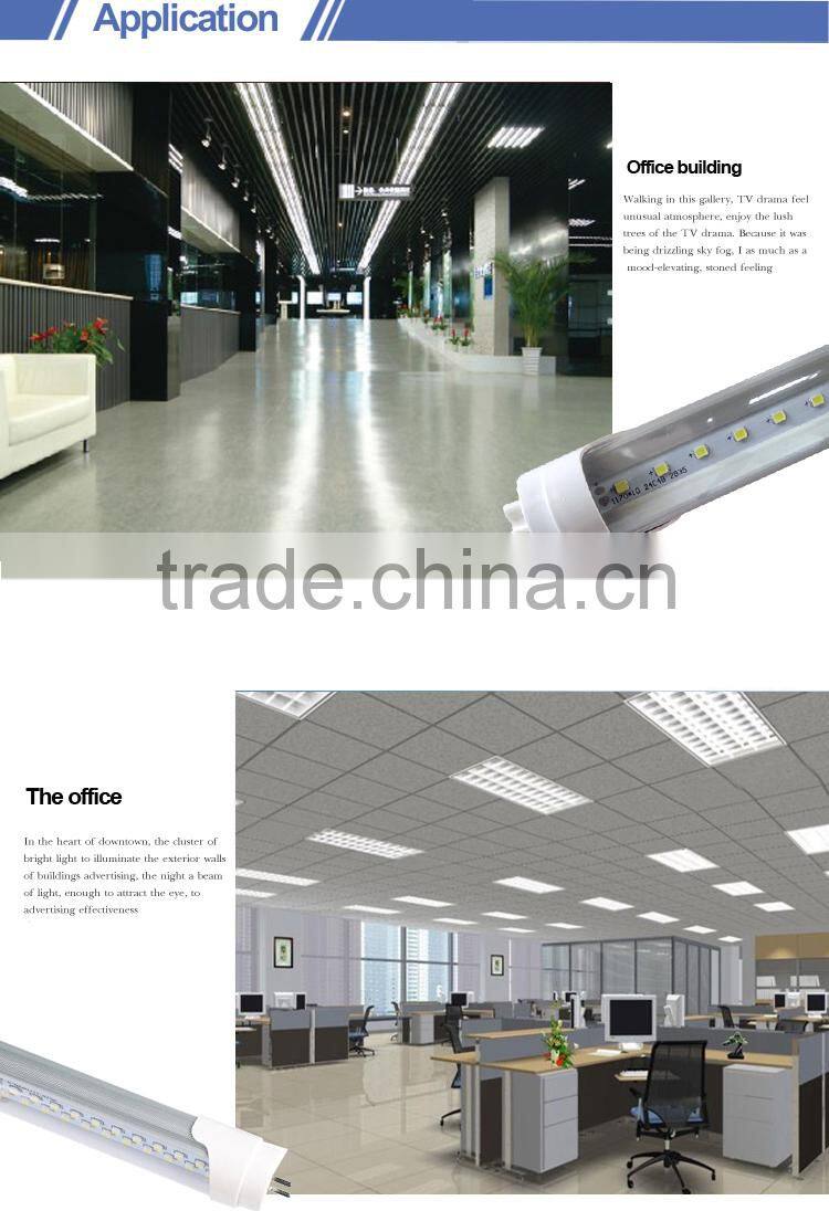 2015 alibaba best-selling high quality cheap price g13 base epistar smd uv 18w led tube t8 light