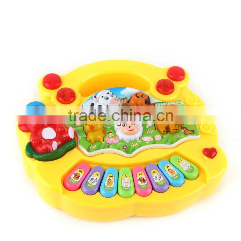 2014 new product animal music toy mini piano electronic keyboard