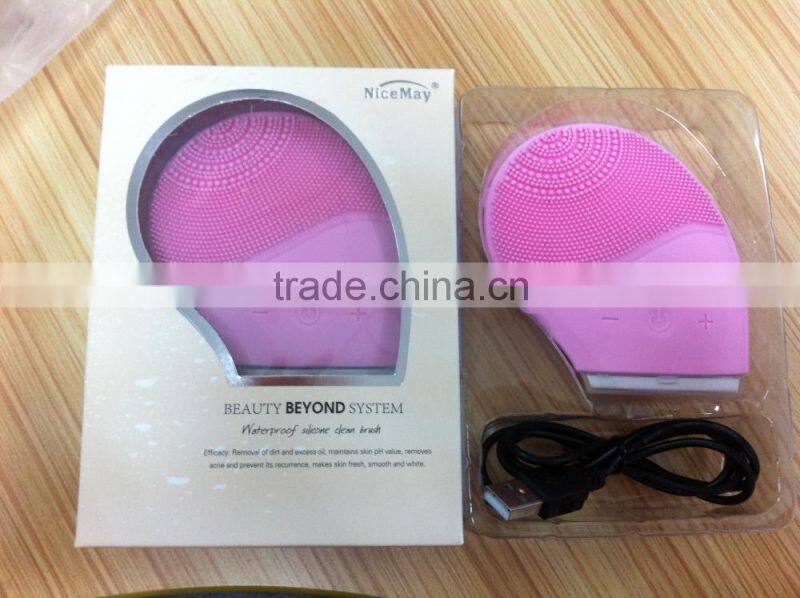 Electric Face Beauty Beyond system silicone face brush MR-1385A