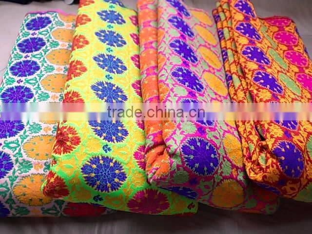 Noil asian fabric