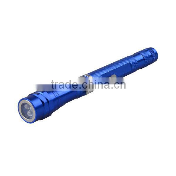 3 LED Telescopic Extendable Flashlight