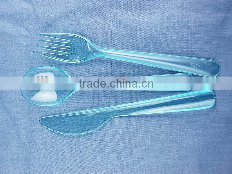 Plastic cutlery,plastic fork and spoon,mini spoon and knife