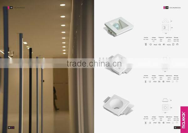 zhongshan lighting factory for gypsum light