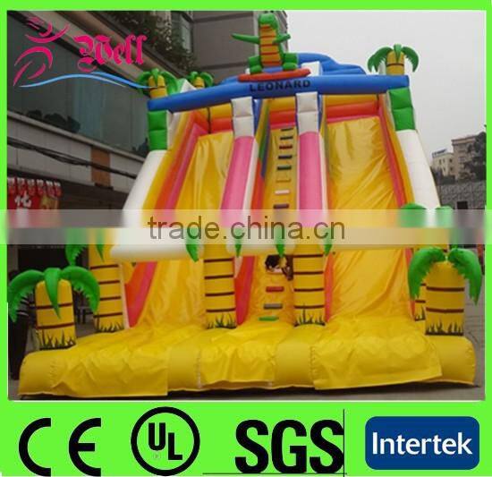 2014 newest cheap inflatable slides for sale / giant inflatable slide