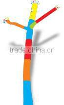 air dancer tube with blower fan / inflatable dancing man / polyester ripstop material shell