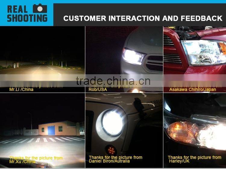 LED Lights For H7 H1 H3 H7 H8 H9 H11 9005 Headlights
