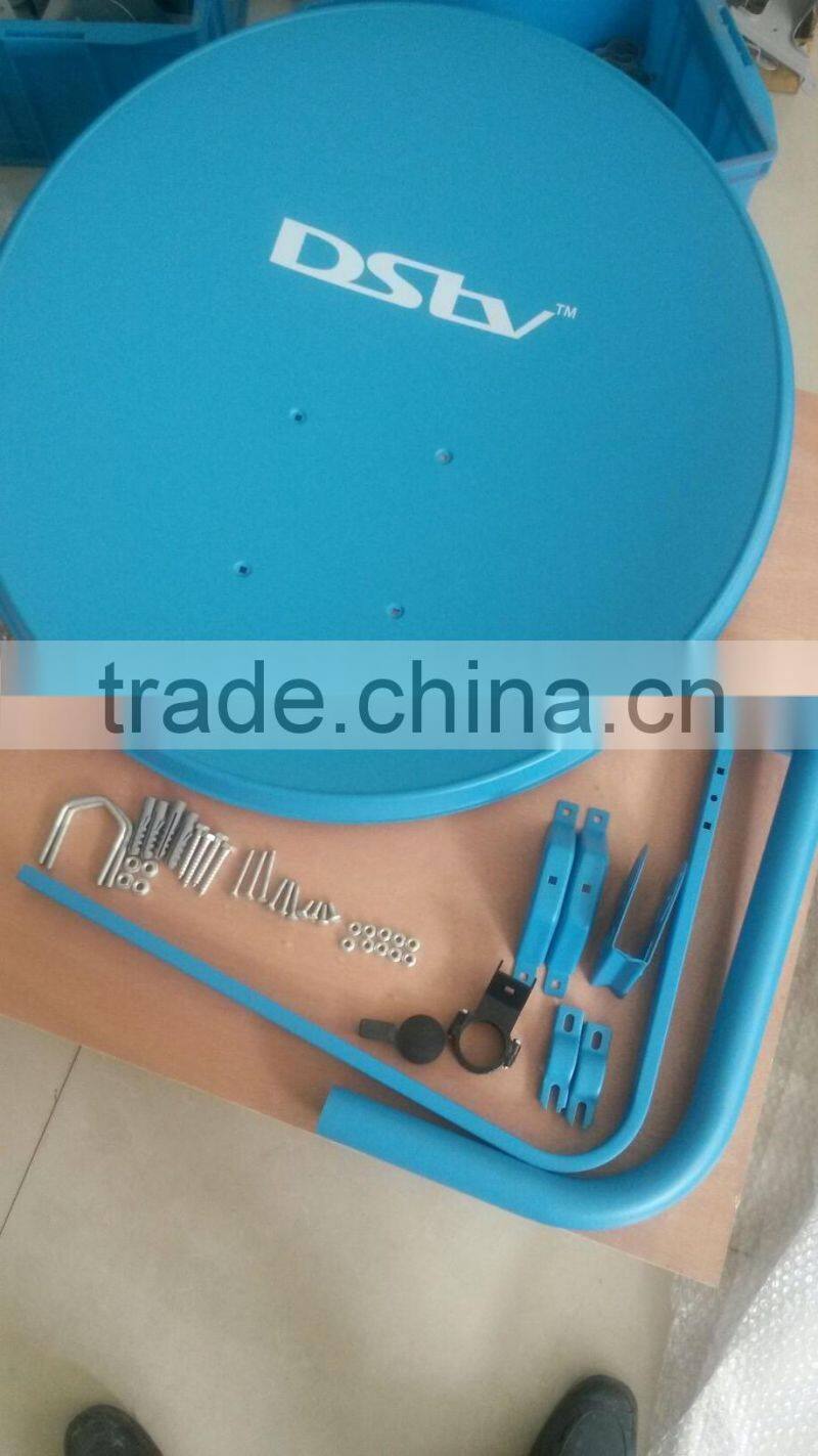 KU band 75cm satellite offset dish antenna