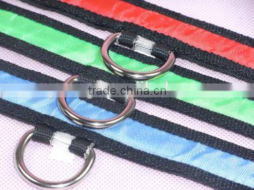 Pet Product Manufacturer Lighted Flashing 6 Led Pet Dog Safety Leash With Reflective Tape