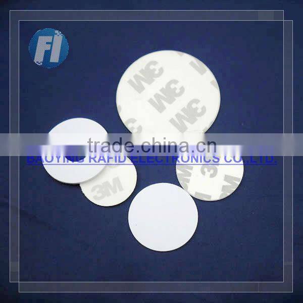 13.56MHZ MF 4K rfid ABS disc tag with hole