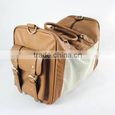 China Supplier Large Size Travel Bag Leather Travel Bag Customized Tote Travel Bag