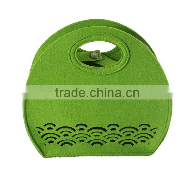 Factory custom felt bag felt tote bag felt shopping bag