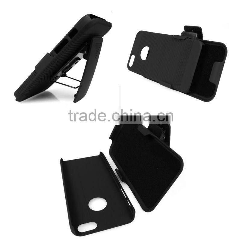 For Apple iPhone 5 Shell Holster Combo Belt Clip Mobile Phone Cover Case