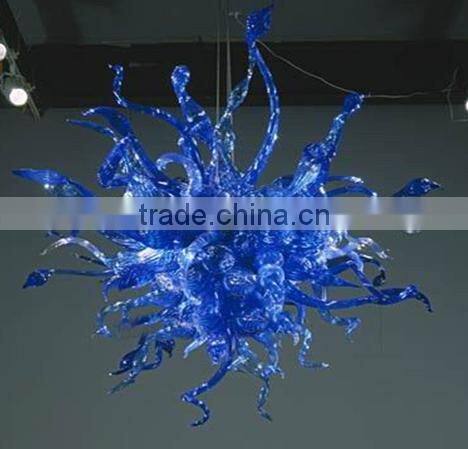 Modern orange glass pendant lamp, Hand Blown glass pendant light for chandelier RT8021-3