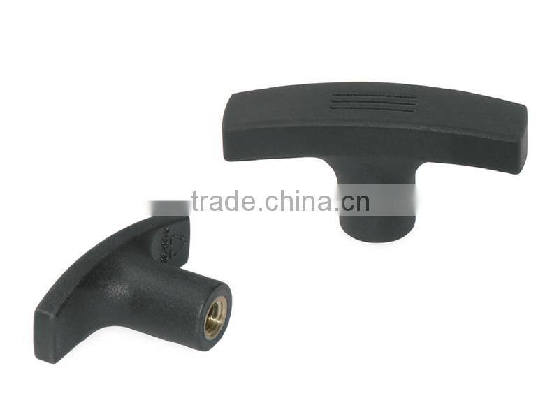 Aluminium Bridge Handles with short dead-end thread BK38.0020