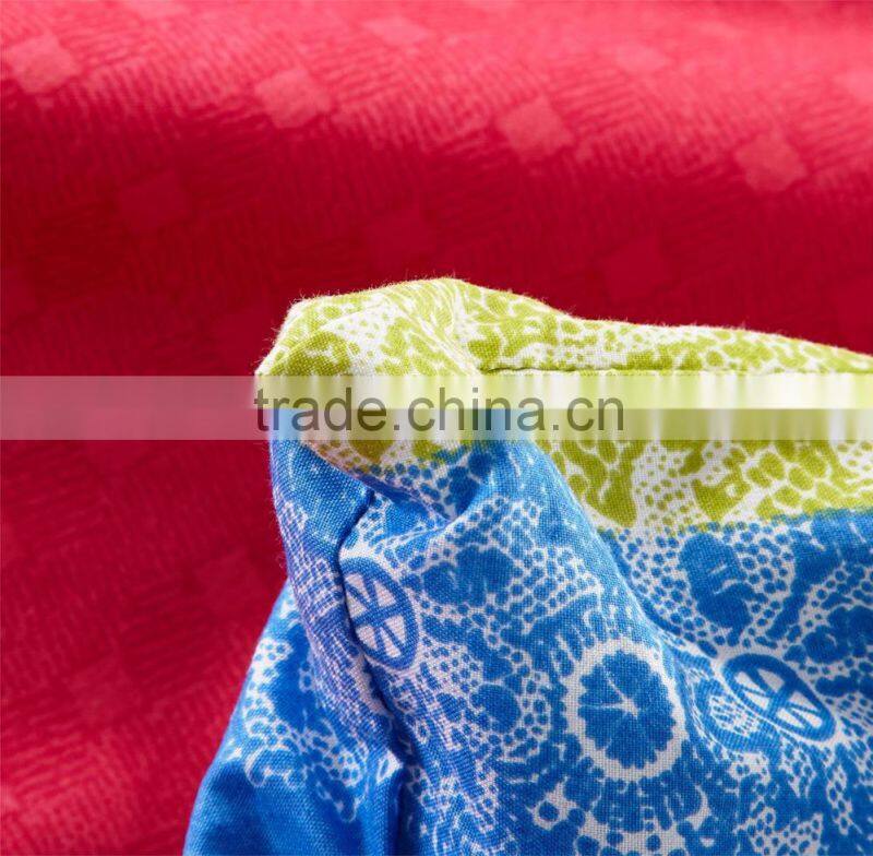 cotton print cheap queen bedsheet
