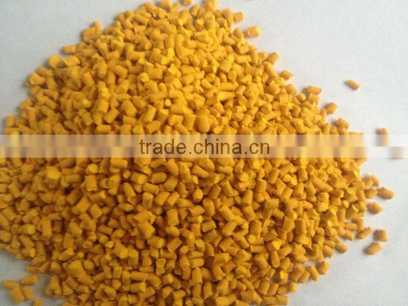 yellow masterbatch,PE masterbatch,good quality,high pigment.
