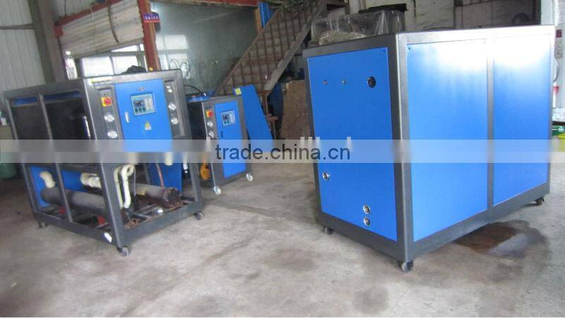Injection machine bottle blowing machine using Industrial Air chiller machine