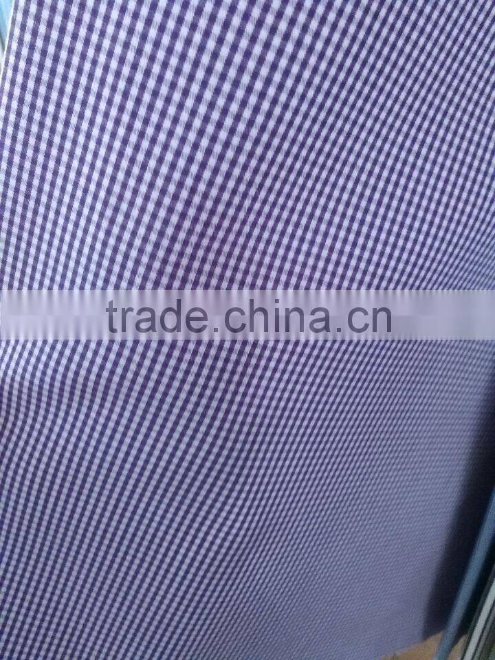 98% cotton 2% spandex yarn dyed printed fabric