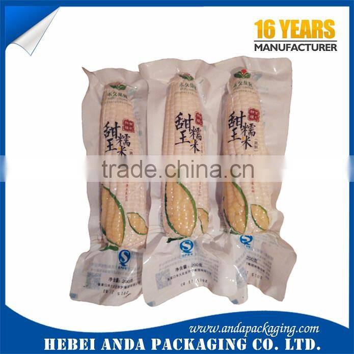 Custom Printed Food Vacuum Plastic Bag for Snack Food Packing/Beef Jerky Packaging Bag/ Vacuum Sealed Bag for Packaging