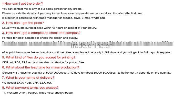 Good Price Customized Printing Paper Magnetic Stripe Card