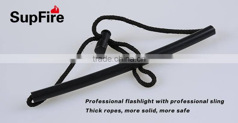 Supfire D5 Outdoor Torch Light with High Power LED Flashlight