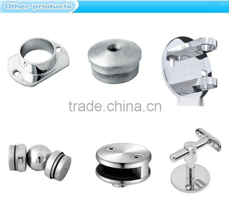 stair stainless steel cap/stainless steel cap with handrail/stainless steel cap