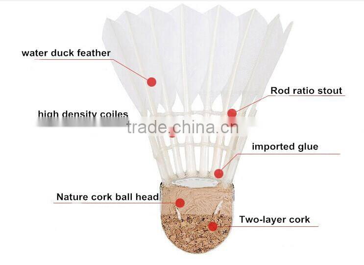 Shengjie Water Duck Feather Shuttlecock Badminton