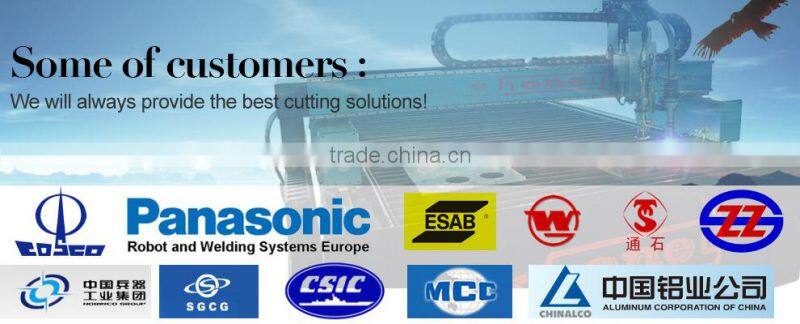 Heavy duty metal cnc plasma bevel cutting