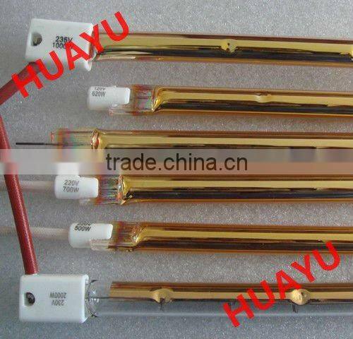 Quartz Gold Coating ir lamps