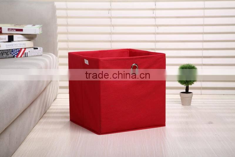 2016 New style high quality China supplier foldable non woven storage box