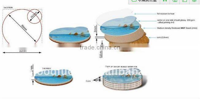 mdf blanks for coasters