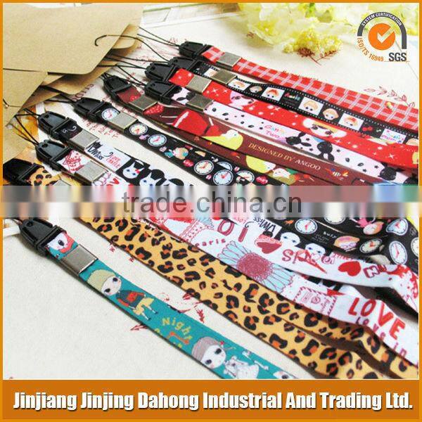 New Style Fashion cool sublimation key lanyards for sale